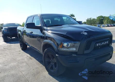 2023 Ram 1500 Classic Warlock 4X4 5'7 Box from USA, damaged, VIN 1C6RR7LG9PS596116